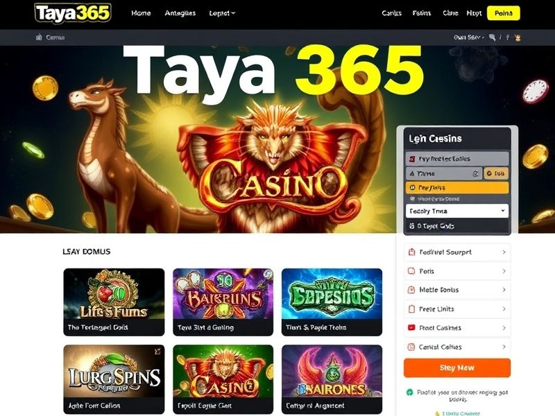 Access taya 365 casino login for a secure and user-friendly gambling experience. Enjoy exclusive games, promotions, and expert customer support at taya365casino.com.
